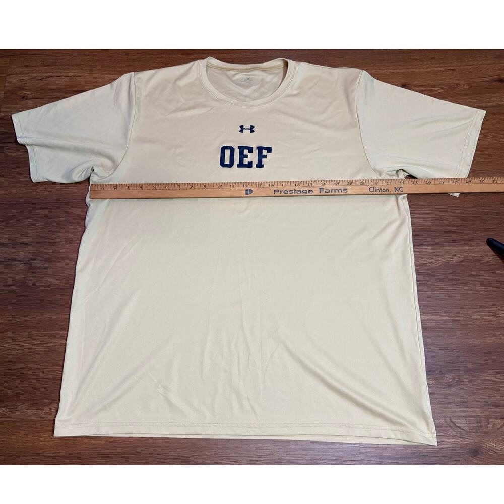 Under Armour OEF Operation Enduring Freedom XXL Short Sleeve Shirt & Shorts Lot